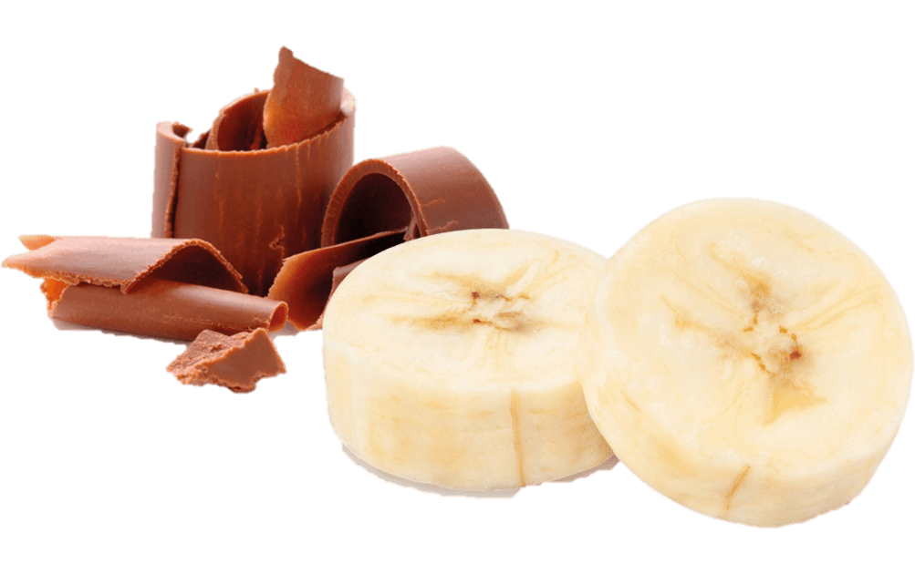 PLÁTANO CON TROZOS DE CHOCOLATE